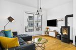 Wohnzimmer - Ferienwohnung Ocean's 16, App. 16 Olpenitz - Top-Hundeurlaub
