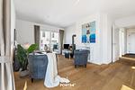 Wohnzimmer - Ferienwohnung Penthouse Sonnendeck 22, App. 22 Olpenitz - Top-Hundeurlaub