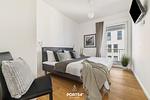 Schlafzimmer - Ferienwohnung Penthouse Sonnendeck 22, App. 22 Olpenitz - Top-Hundeurlaub