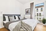 Schlafzimmer - Ferienwohnung Penthouse Sonnendeck 22, App. 22 Olpenitz - Top-Hundeurlaub