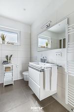 Badezimmer - Ferienwohnung Penthouse Sonnendeck 22, App. 22 Olpenitz - Top-Hundeurlaub