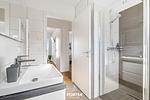 Badezimmer - Ferienwohnung Penthouse Sonnendeck 22, App. 22 Olpenitz - Top-Hundeurlaub