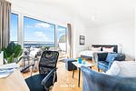 Schlafzimmer - Ferienwohnung Penthouse Sonnendeck 22, App. 22 Olpenitz - Top-Hundeurlaub