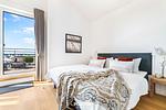 Schlafzimmer - Ferienwohnung Penthouse Sonnendeck 22, App. 22 Olpenitz - Top-Hundeurlaub
