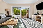 Wohnzimmer - Ferienwohnung Deck 1 Büsum - Top-Hundeurlaub