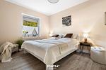 Schlafzimmer - Ferienwohnung Deck 1 Büsum - Top-Hundeurlaub