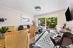 Wohnzimmer - Ferienwohnung Deck 1 Büsum - Top-Hundeurlaub