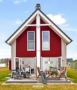 Hauptansicht - Ferienhaus Nordseeresort 6 Perlenhus Büsum - Top-Hundeurlaub