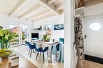 Wohnzimmer - Ferienhaus Nordseeresort 6 Perlenhus Büsum - Top-Hundeurlaub