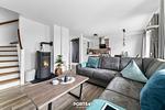 Wohnzimmer - Ferienhaus Waidla-Huus Büsum - Top-Hundeurlaub