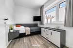 Schlafzimmer - Ferienhaus Waidla-Huus Büsum - Top-Hundeurlaub