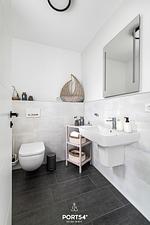 Gäste-WC - Ferienhaus Waidla-Huus Büsum - Top-Hundeurlaub