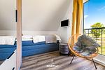 Schlafzimmer - Ferienhaus Nordseeresort 54 Südwester Büsum - Top-Hundeurlaub