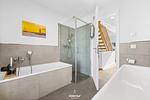 Badezimmer - Ferienhaus Süd-See-Seite Olpenitz - Top-Hundeurlaub