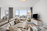 Wohnzimmer - Ferienhaus Süd-See-Seite Olpenitz - Top-Hundeurlaub