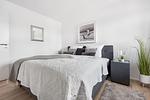 Bett - Ferienwohnung Marina Sunrise, App. 22 Olpenitz - Top-Hundeurlaub