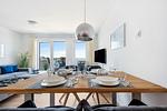Wohnzimmer - Ferienwohnung Marina Sunrise, App. 22 Olpenitz - Top-Hundeurlaub