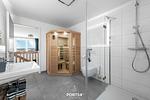 Sauna - Ferienwohnung Sloop-Lounge Olpenitz - Top-Hundeurlaub