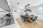Küche / Küchenzeile - Ferienwohnung Sloop-Lounge Olpenitz - Top-Hundeurlaub