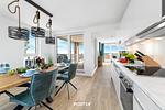 Küche / Küchenzeile - Ferienwohnung Sloop-Lounge Olpenitz - Top-Hundeurlaub