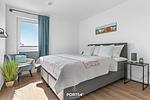 Schlafzimmer - Ferienwohnung Sloop-Lounge Olpenitz - Top-Hundeurlaub
