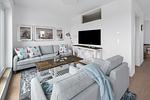 Wohnzimmer - Ferienwohnung Ausguck 34 Olpenitz - Top-Hundeurlaub