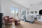 Wohnzimmer - Ferienwohnung Ausguck 34 Olpenitz - Top-Hundeurlaub