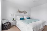 Bett - Ferienwohnung Ausguck 34 Olpenitz - Top-Hundeurlaub