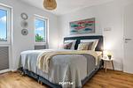 Schlafzimmer - Ferienwohnung Casa Vista Baltica Olpenitz - Top-Hundeurlaub