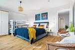 Schlafzimmer - Ferienwohnung Casa Vista Baltica Olpenitz - Top-Hundeurlaub
