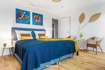 Bett - Ferienwohnung Casa Vista Baltica Olpenitz - Top-Hundeurlaub