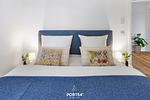 Schlafzimmer - Ferienwohnung Casa Vista Baltica Olpenitz - Top-Hundeurlaub