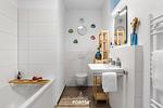 Badezimmer - Ferienwohnung Casa Vista Baltica Olpenitz - Top-Hundeurlaub