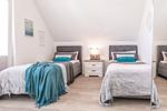 Bett - Ferienhaus Nordsee Resort 31 Strandhuus Büsum - Top-Hundeurlaub