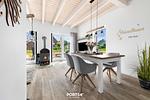 Wohnzimmer - Ferienhaus Nordsee Resort 31 Strandhuus Büsum - Top-Hundeurlaub