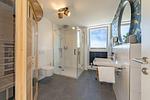Badezimmer - Ferienwohnung Gode Tied Olpenitz - Top-Hundeurlaub