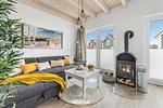 Kamin-/Ofen - Ferienhaus Nordseeresort 76 Lieblingsplatz Büsum - Top-Hundeurlaub