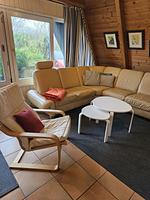 Wohnzimmer - Ferienhaus Nordwind Damp - Top-Hundeurlaub