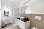 Badezimmer - Ferienwohnung Morgenröte, App. 4 Emmelsbüll - Top-Hundeurlaub