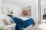 Schlafzimmer - Ferienwohnung Morgenröte, App. 4 Emmelsbüll - Top-Hundeurlaub