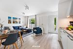 Wohnzimmer - Ferienwohnung Morgenröte, App. 4 Emmelsbüll - Top-Hundeurlaub