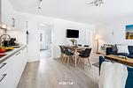 Wohnzimmer - Ferienwohnung Morgenröte, App. 4 Emmelsbüll - Top-Hundeurlaub