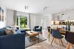 Wohnzimmer - Ferienwohnung Morgenröte, App. 4 Emmelsbüll - Top-Hundeurlaub