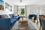 Badezimmer - Ferienwohnung Morgenröte, App. 4 Emmelsbüll - Top-Hundeurlaub