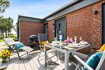 Terrasse - Ferienwohnung Morgenröte, App. 4 Emmelsbüll - Top-Hundeurlaub