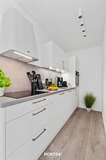 Küche / Küchenzeile - Ferienwohnung Vogelsang, App. 5 Emmelsbüll - Top-Hundeurlaub