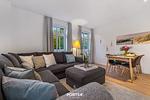 Wohnzimmer - Ferienwohnung Morgentanz, App. 6 Emmelsbüll - Top-Hundeurlaub