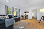 Wohnzimmer - Ferienwohnung Morgentanz, App. 6 Emmelsbüll - Top-Hundeurlaub