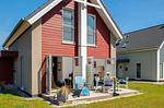 Fassade / Eingang - Ferienhaus Nordseeresort 77 Haus am See Büsum - Top-Hundeurlaub