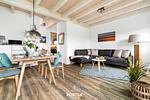 Wohnzimmer - Ferienhaus Nordseeresort 77 Haus am See Büsum - Top-Hundeurlaub